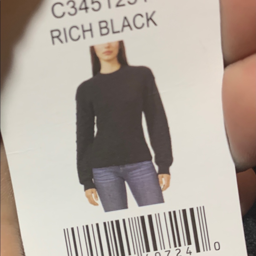 Vince Camuto Black Sweater Sz XL